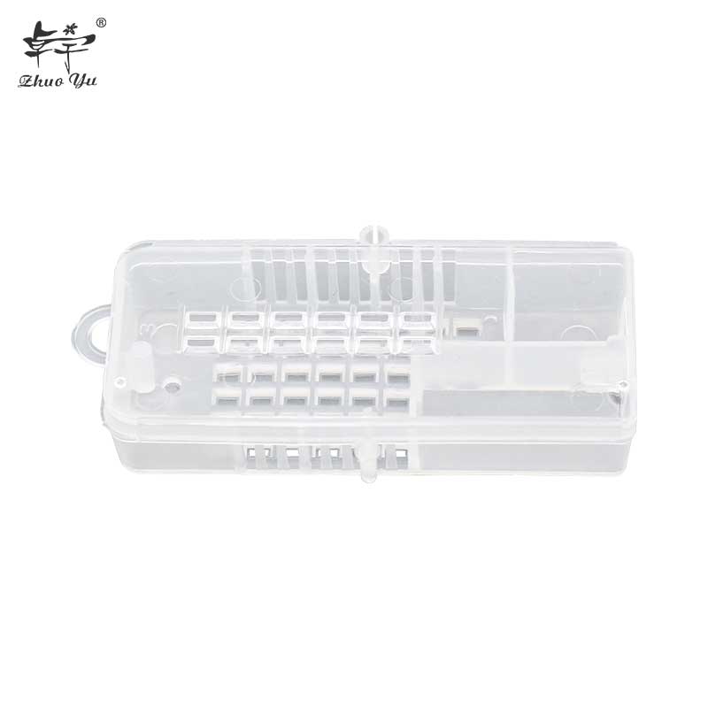 Export Slide Cover Queen Cage Push-Pull Queen Beehive Prisoners Bee Box Tools White Transparent Beekeeping Equipments