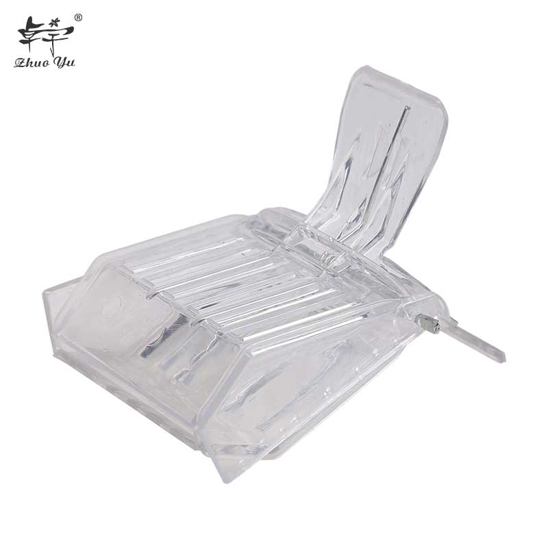 Beekeeping Set Clip Queen Bee Catcher Cage Beekeeper Equipment Colorless Plastic Isolation Room Beekeeping Tools