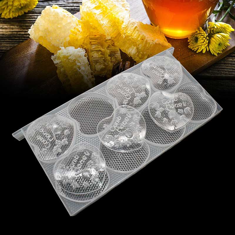 Heart Shaped Plastic Comb Honey Beehive Frames and Cassettes Set Honeycomb Box Apiculture Beekeeping Equipment Beehive Supplies