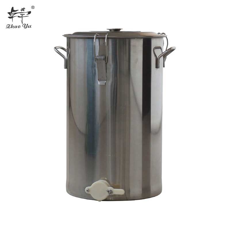 High Quality Stainless Steel Honey Tank with Cover Honey Pail