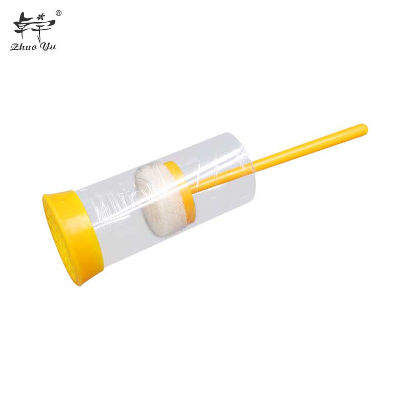 Bee Queen Mark Bottle Transparent Plastic Marking Tube Environment Security Beekeeping Tools Suitable for Beekeeper Garden Catch