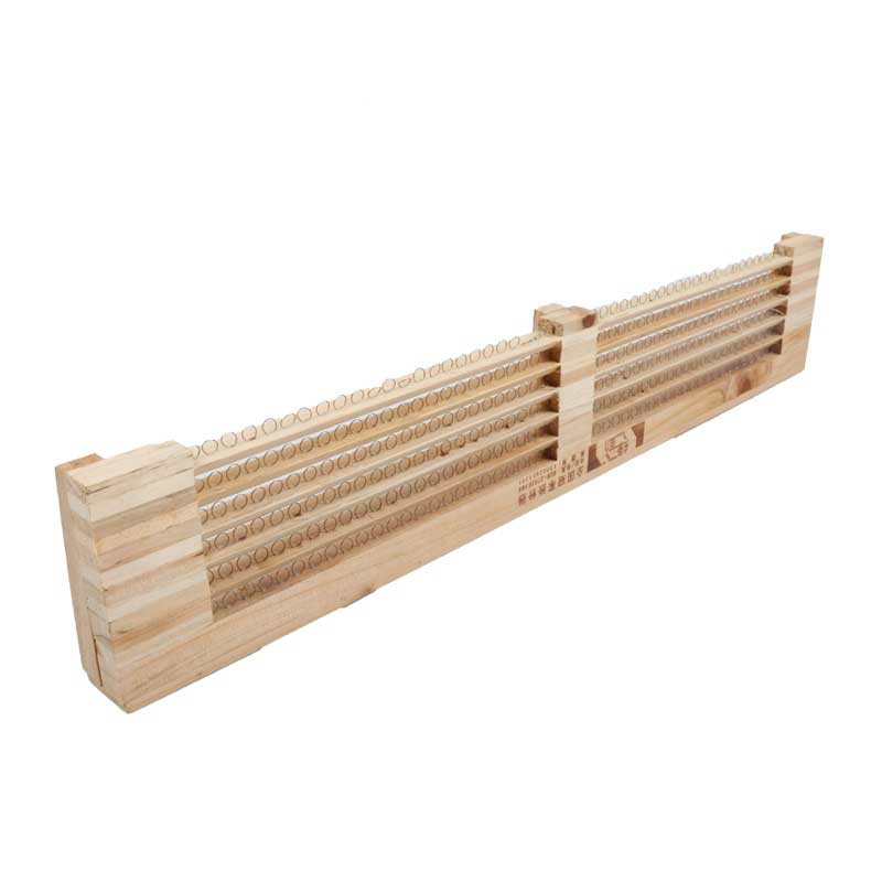 3/4/5 rows wooden pollen trap