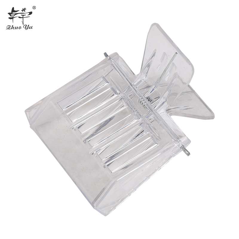 Beekeeping Set Clip Queen Bee Catcher Cage Beekeeper Equipment Colorless Plastic Isolation Room Beekeeping Tools