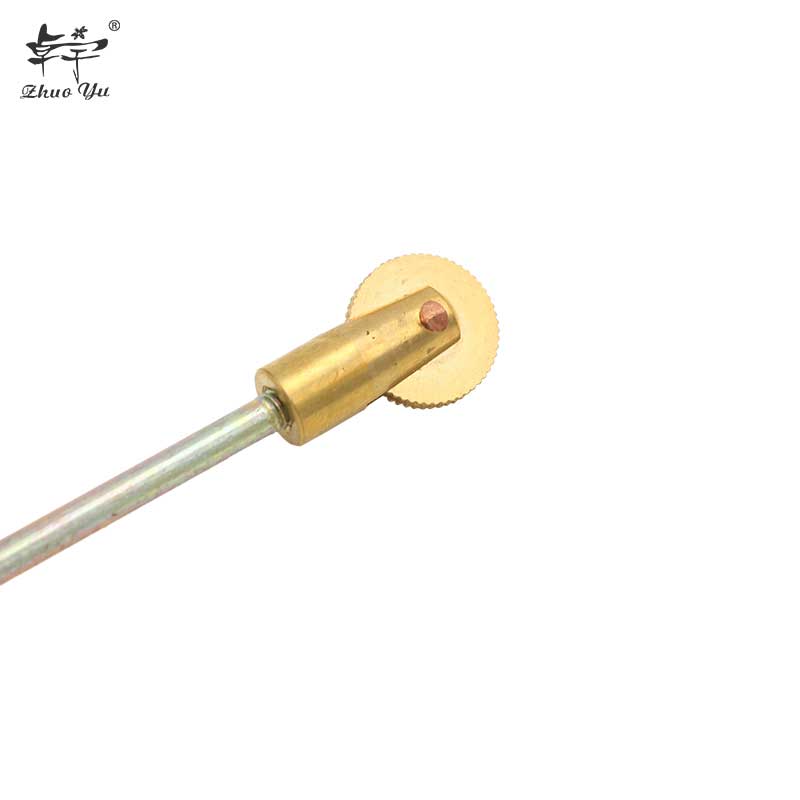 Beekeeping Wire Embedder for Honeycomb Foundation Embedding Wire Tool Wheel Pressure Copper Head Nstallation Beekeep Tools