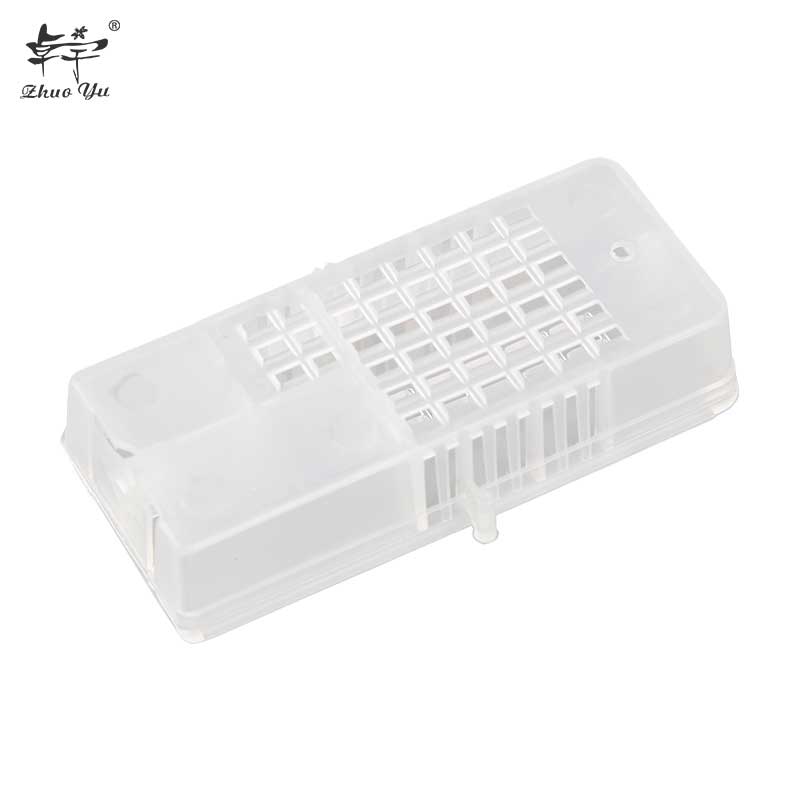 Export Slide Cover Queen Cage Push-Pull Queen Beehive Prisoners Bee Box Tools White Transparent Beekeeping Equipments