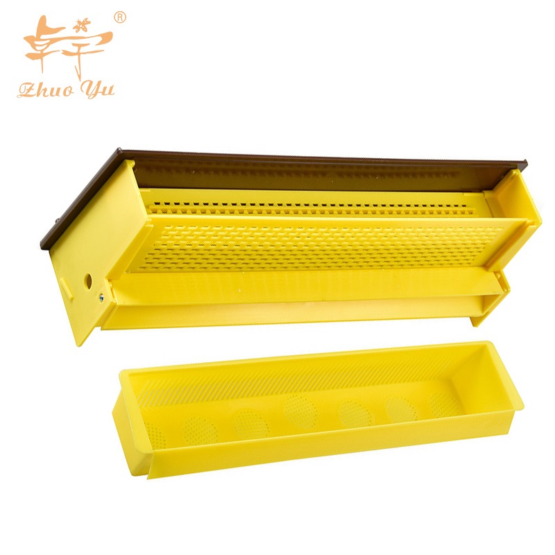 2022 High Quality Multifunction 3/4/5/6/7 Rows Plastic Bee Pollen Trap Collecting Apiculture Tool Collector Traps Collect Pollen