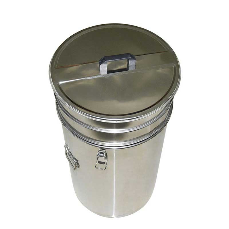 Durable 20L-170L Capacity Stainless Steel Beekeeping Equipment Body Honey Storage Tank with Double Strainer