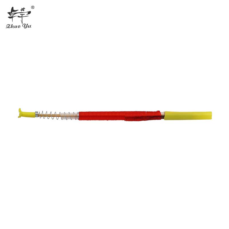 Bamboo core worm moving needle