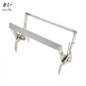 不锈钢扁管巢框夹-4 Bee Hive Frame Clip Bee Nest Box Frame Holder Capture Grip Beekeeper Beekeeping Equipment Bee Queen Rearing System Tool