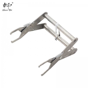 不锈钢巢框夹-1 Stainless Steel Beehive Frame Holder Beekeeping Lifter Capture Grip Beekeeper Tools Accessories Supplies Honey Bee Equipments