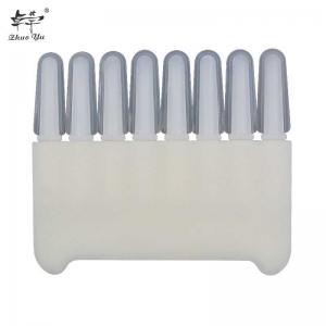 塑料八头浆笔-6 Bee Grafting Pen Beekeeping Royal Jelly Scraper Pen Queen Rearing Graft Bee Tools Supplies Bee Beekeeping Tool Take Pulp