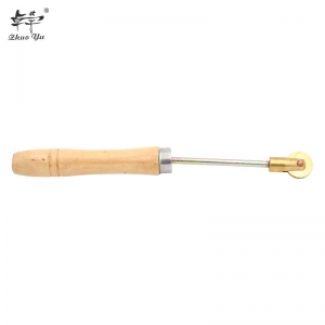 铜头埋线器-1 Beekeeping Wire Embedder for Honeycomb Foundation Embedding Wire Tool Wheel Pressure Copper Head Nstallation Beekeep Tools