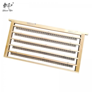 挖浆机专用浆框-1 Beekeeping Plastic Royal Jelly Frame for Machine Single Row and Double Row Bee Breeding Equipment Plastic Beekeeping Tools