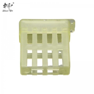 囚王笼-大号-3 Beekeeping Transport Cages Bees Queen Post Room Cage Plastic King Prisoner Queen Bee Cage Apiculture Tools