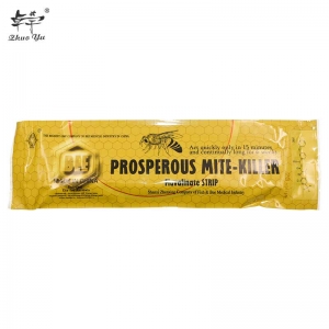 英文包装螨扑-1 Professional Acaricide Bee Mite Strip Beekeeping Medicine Against Varroa Mite Killer Pest Control Fluvalinate Strip
