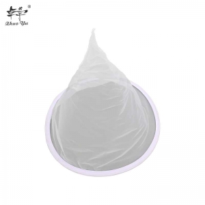 锥形滤网-1 Bee Honey Flow Filter 150 Mesh Cone-Shape Beekeeping Strainer Fiber Precision Screener Special Tools Garden Supplies Apiculture