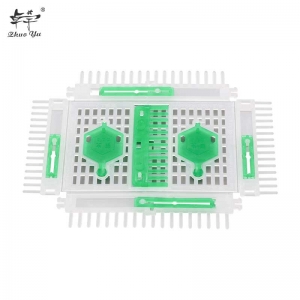 浙产针式王笼-1 Plastic Beekeeping Queen Bee Rearing Cages Isolating Holder Catcher Needle