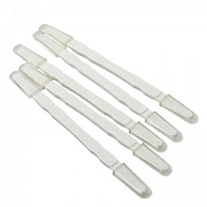 塑料双头浆笔-白-1 Beekeepers Plastic Beekeeping Double Head Royal Jelly Pen Equipment Spoon