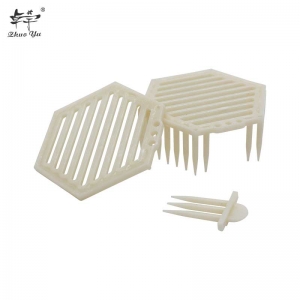 六边形王笼-1 Patent Hexagon Queen Cage Clip Bee Catcher Beekeeper Beekeeping Tools Equipment Needle Type Catching Bees Supplies
