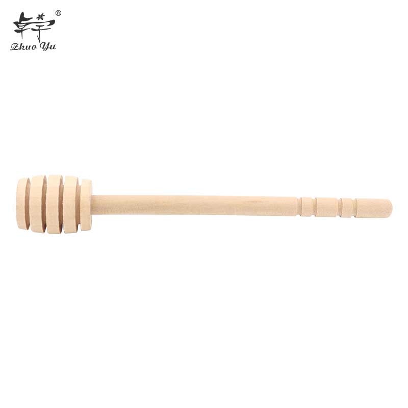 Practical Wooden Stirrers Honey Dipper Wood Honey Spoon Stick for Honey Jar Stick Collect Dispense Honey Stirring Tools