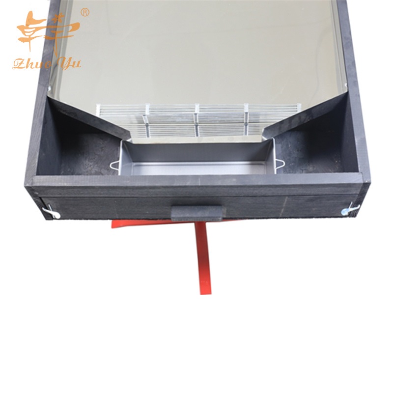 Food Grade Stainless Steel Insulating Double Glass Enables Mesh Gate Solar Wax/Beeswax Melter
