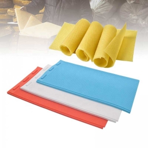 Beeswax Sheet Mold Silicone Beeswax Foundation Mould for Press Embosser Machine Comb Making Mold Press Tool For Beekeeper