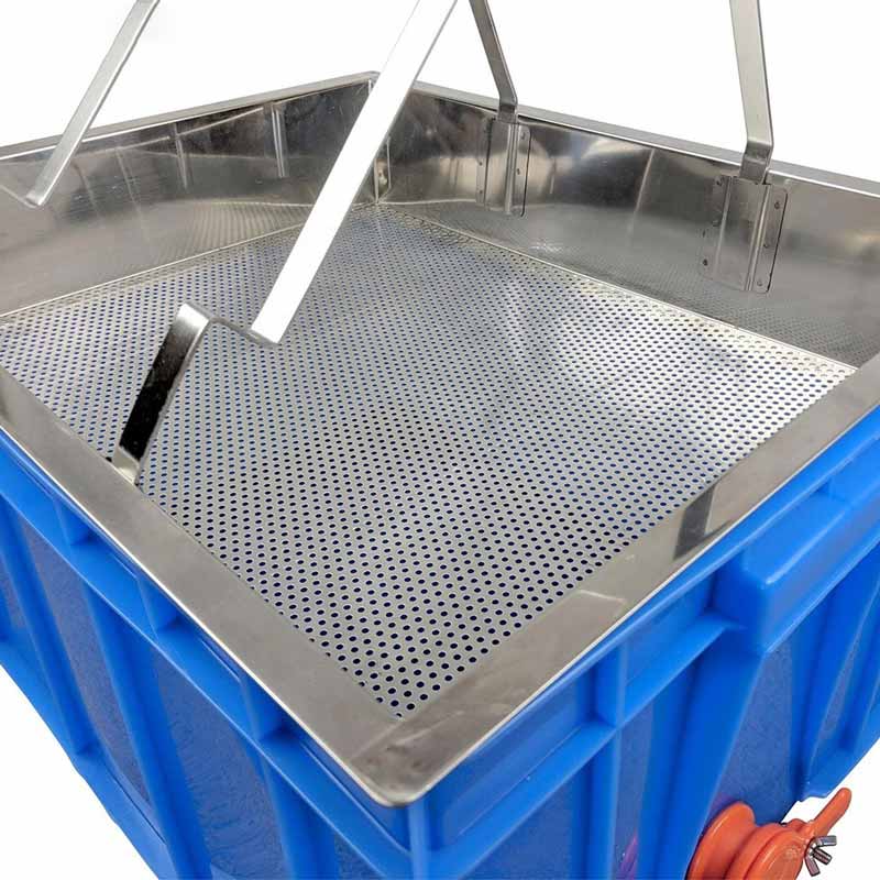 Stainless Steel Honey Uncapping Drip Tray Tank Apiculture Beekeeping Equipment Bee Keeping Tool Supplies Apicultura Apicoltura