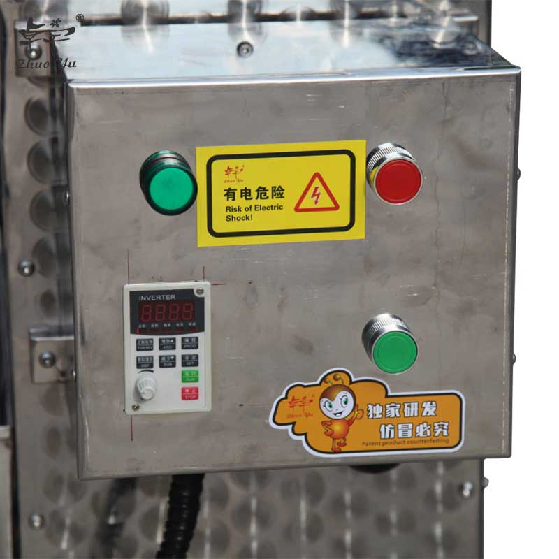 Screw type honey wax separator machine