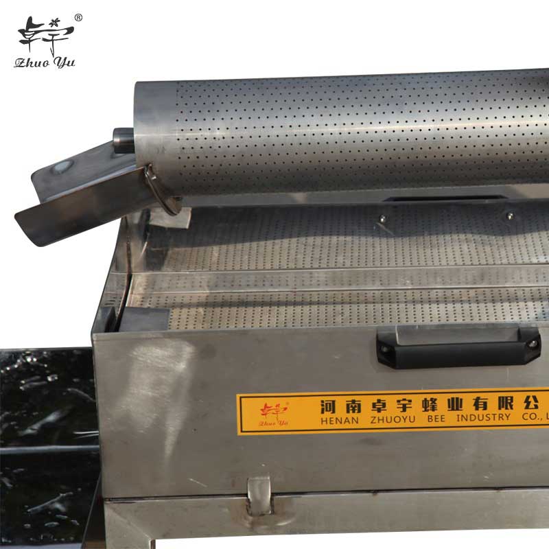 Beekeeping Screw Type Honey Wax Separator Cappings Screw Press Honey/Wax Separator Machine