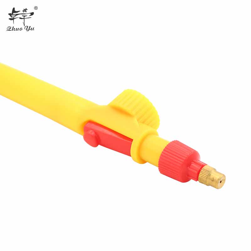 Plastic Watering Spray Head Adjustable Multifunctional Spray Nozzle Hand Push Spray Gun Head