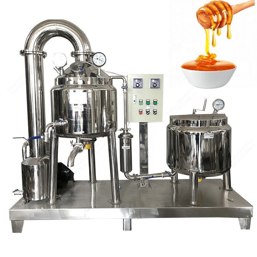 Bee Honey Filter Thickening Stick Filling Machine Honey Processing Machine Extractor Equipments Manufacturers