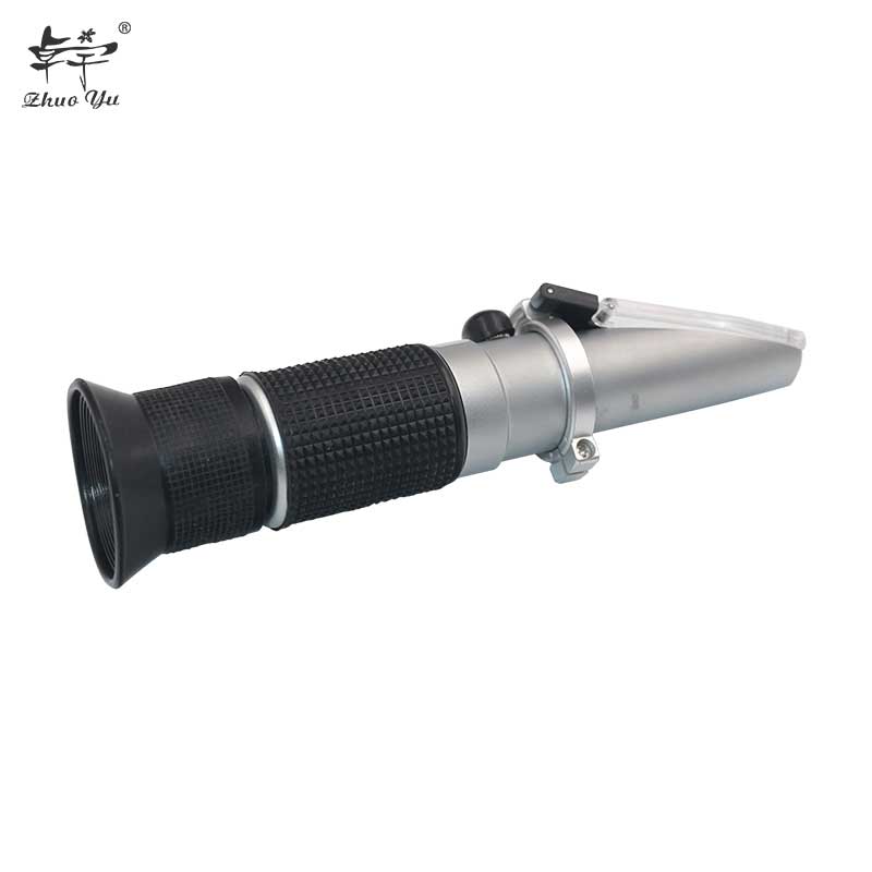 Perspective Honey Refractometer Tester 58-90% Brix 38-43°Baume 12-27% water for Beekeeping Refraction honey concentration meter