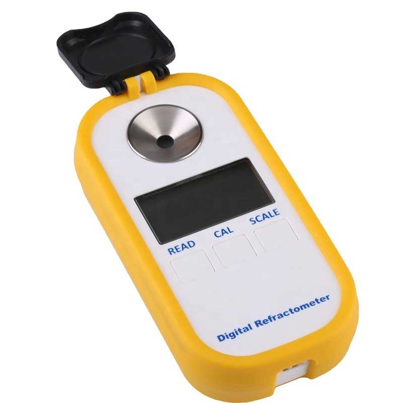Honey Digital Refractometer High Suger Concent Meter Brix 0~90% Be 38~48 Water 38-5% Bees Sugar Food ATC Beekeeping Analyzer