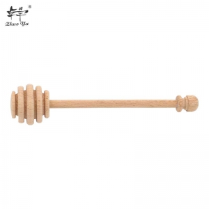 木搅拌棒-1 High Quality Honey Stir Bar Mixing Handle Jar Spoon Practical Wood Dipper Honey Long Stick Supplies Honey Kitchen Tools