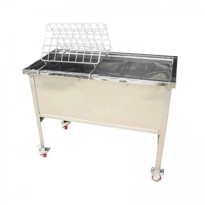 蜜脾放置架-1 304 Stainless Steel Moveable Honeycomb Uncapping Tank & Tray Station Apiculture Beekeeping Equipment Bee Keeping Tool Supplies