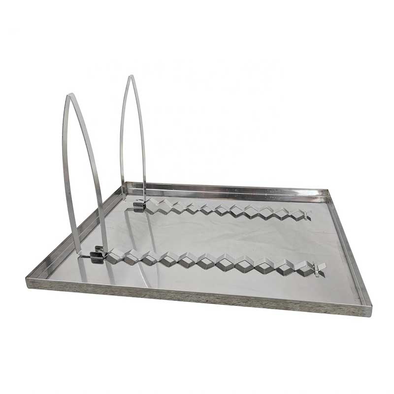 巢框放置盘-1 Stainless Steel Honeycomb Uncapping Holding Tray Tank Beekeeping Equipment Bee Keeping Honey Tool Apiculture Apicultura Supplies