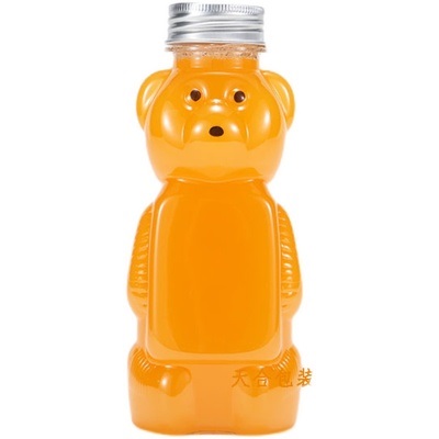 Plastic Bear Honey Bottle