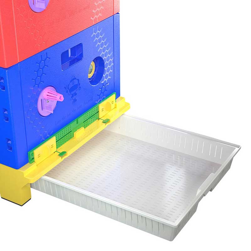 HDPE Langstroth Plastic Beehive 3 Layer 10 Frames Beehive Plastic Bee Hive