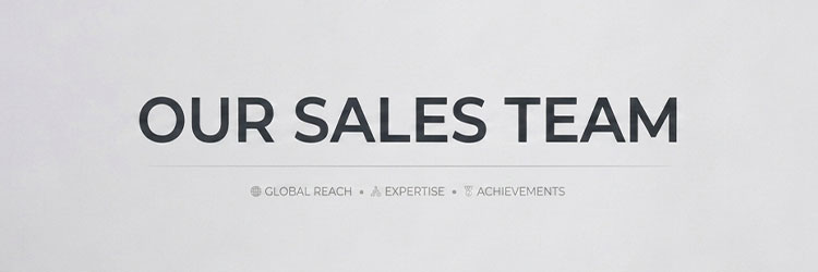 OUR SALES TEAM